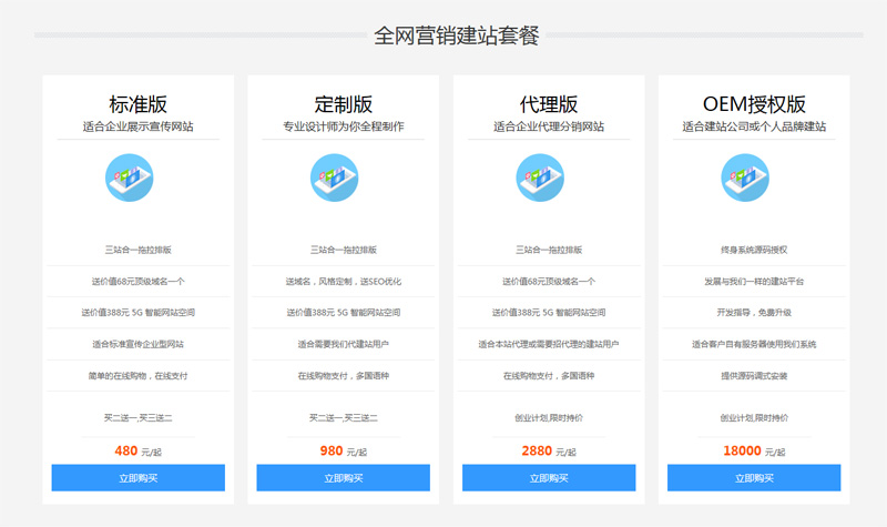 网站建设价格 网站建设价格