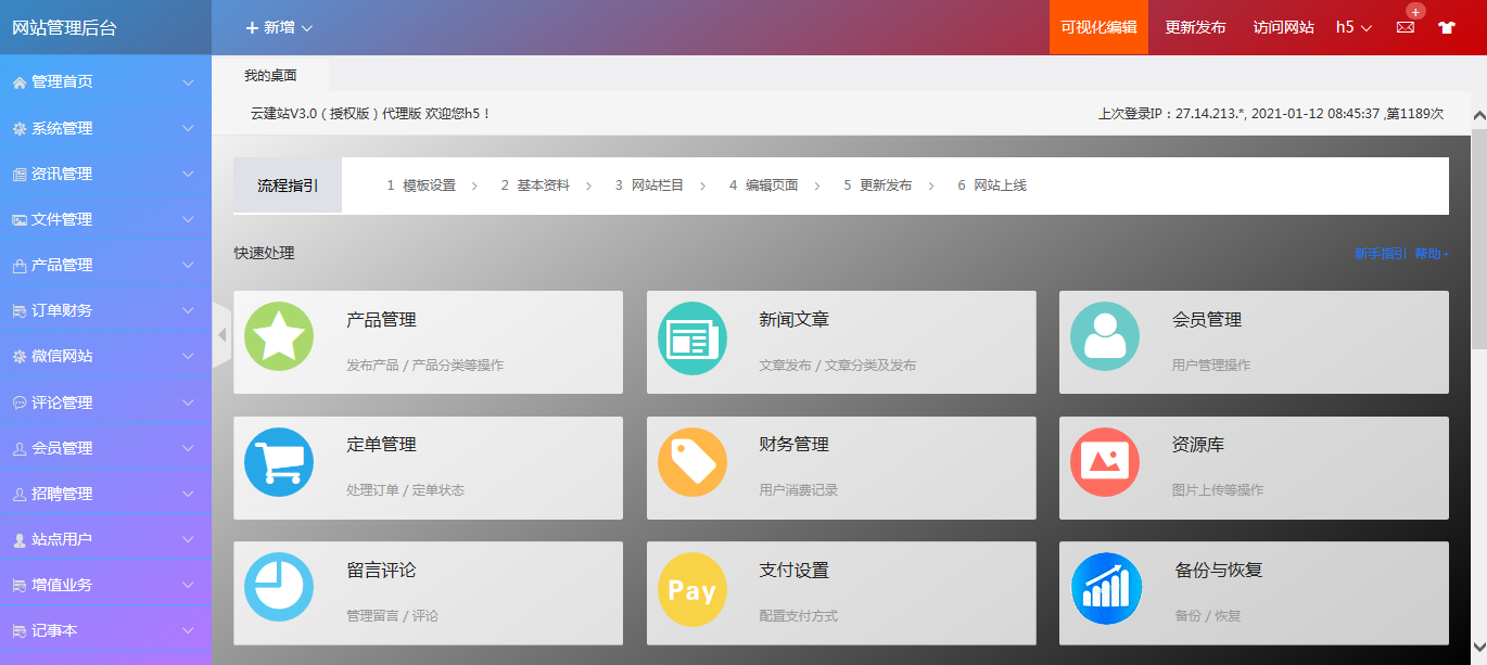 网站管理后台 网站管理后台